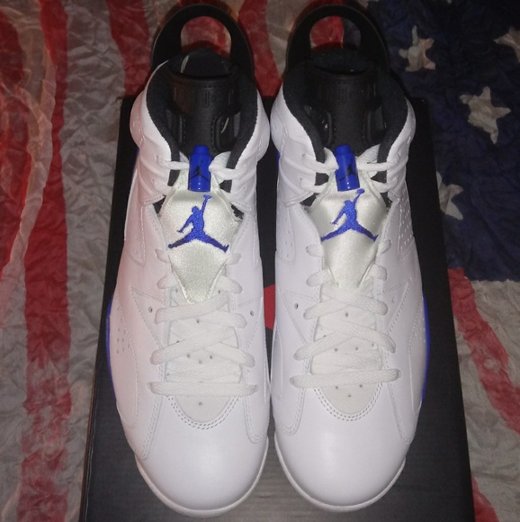 AIR JORDAN 6 RETRO 2014 SPORT BLUE - Picture 4 of 7